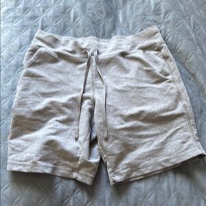Danskin Now Light Gray Drawstring Shorts